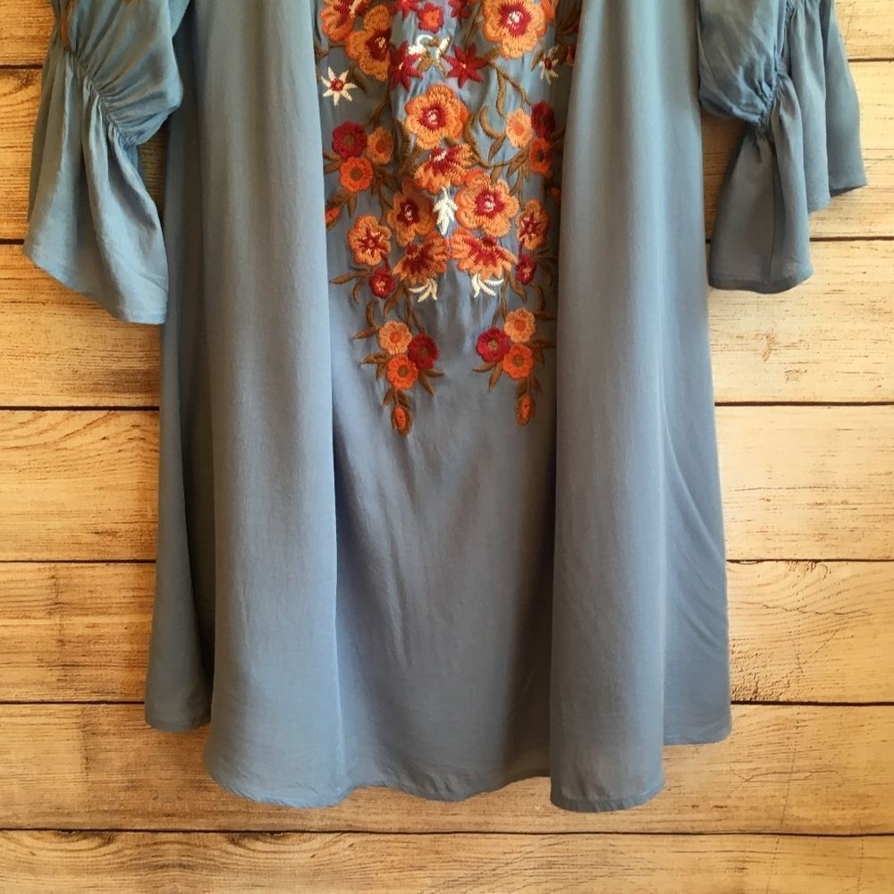 ANDREE BY UNIT EMBROIDERED DRESS - Picture 3 of 7